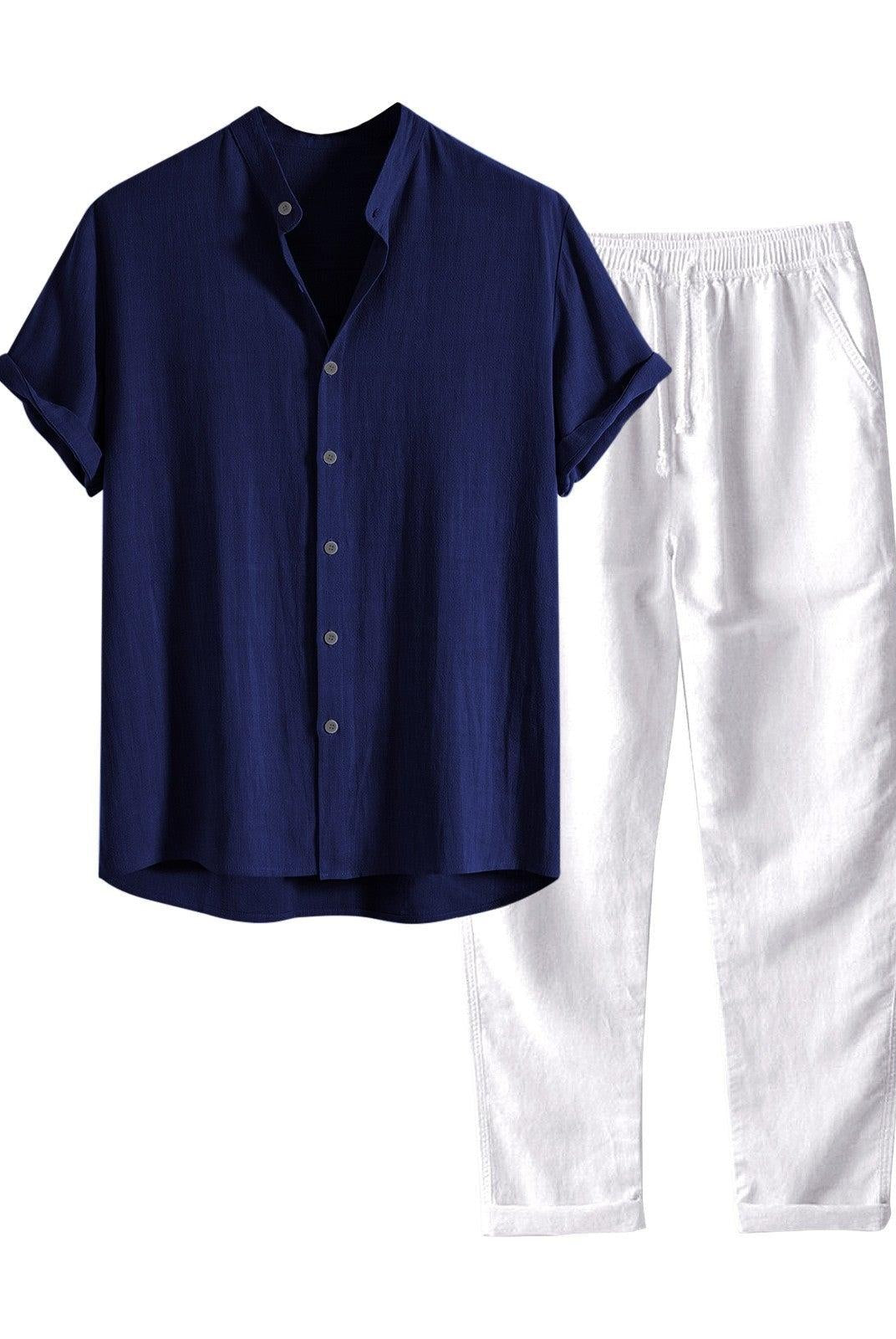 Herren Sommer Set Hemd & Hose – Locker & Elegant