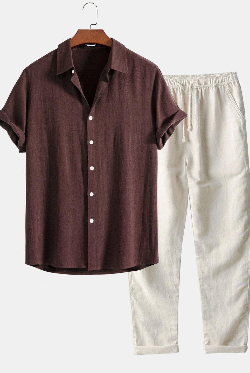 Herren Sommer Set Hemd & Hose – Locker & Elegant