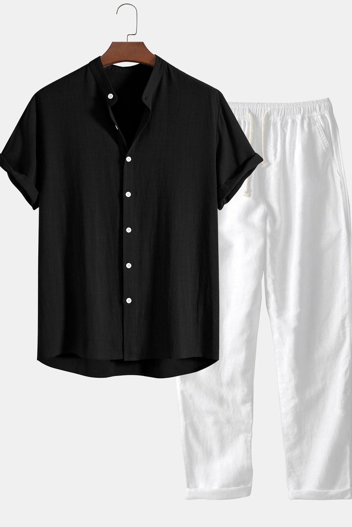 Herren Sommer Set Hemd & Hose – Locker & Elegant
